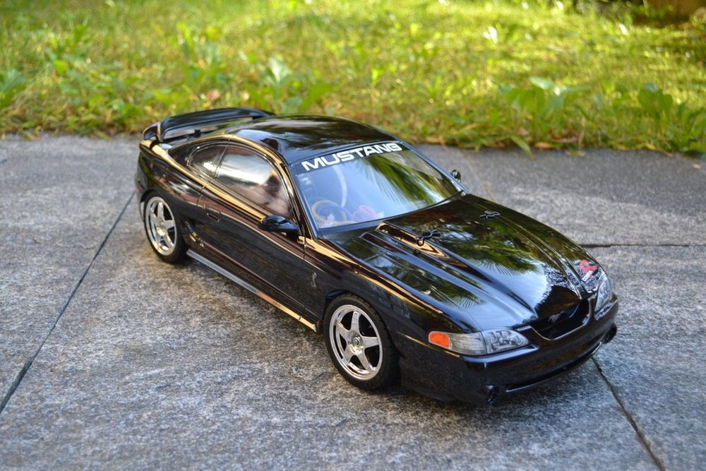 Tamiya 1995 Ford Mustang SVT Cobra R TT01-E RC 1/10 (Neu (gemäss ...