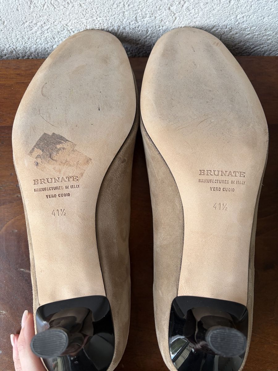 Brunate Scarpe da donna: Brunate Wildleder Pumps, Gr. 41, Top Zustand – Nuovo (secondo la descrizione) da Muttenz venduto da stoeberi01 5