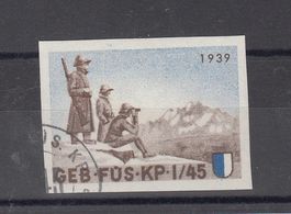 Infanterie 347/2 Gestempelt Geb.Füs.Kp.I/45 Kat.40.-