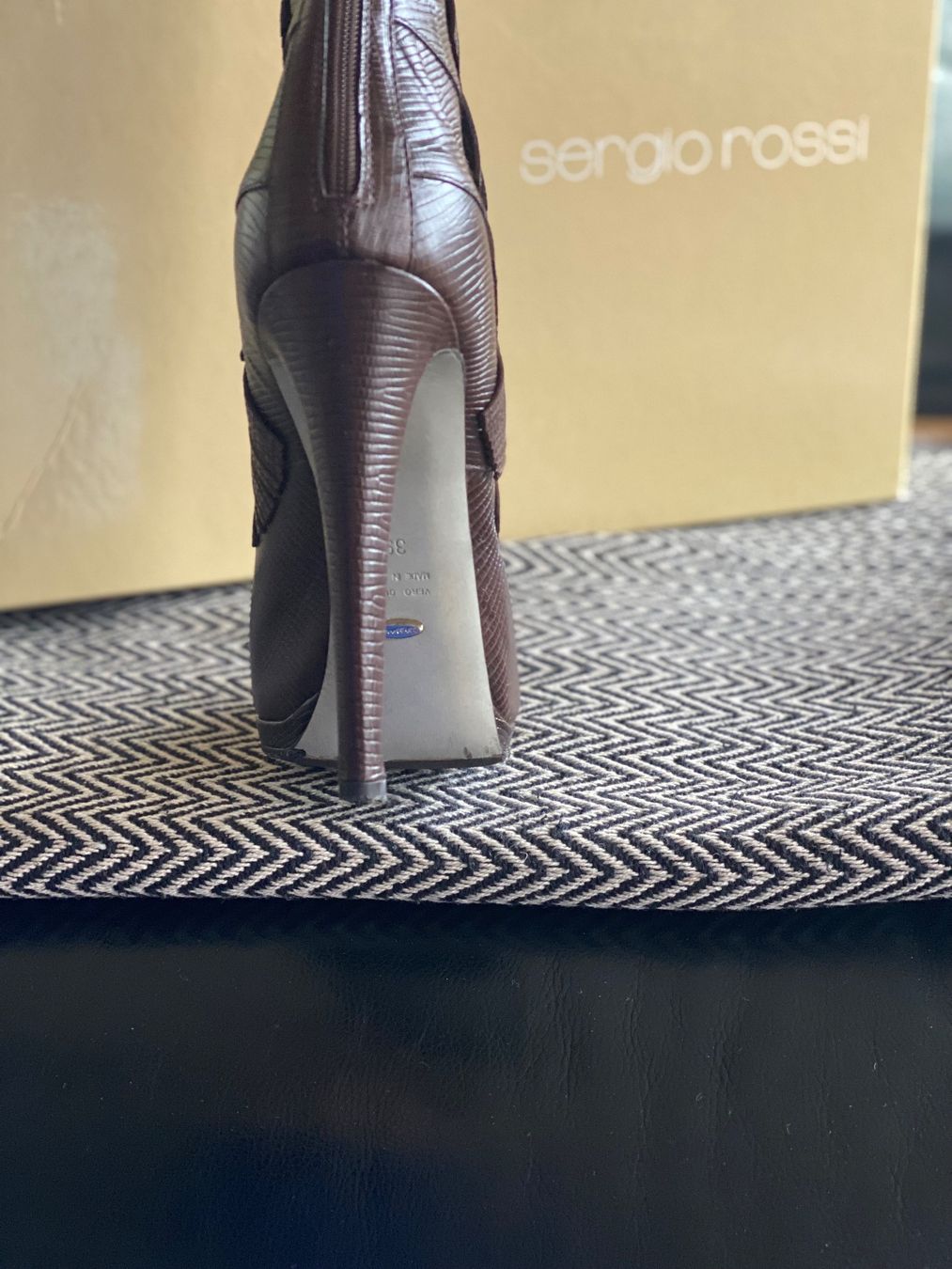 Sergio Rossi Scarpe da donna: Sergio Rossi Stiefelette – Nuovo (secondo la descrizione) da Uster venduto da Charis5 2