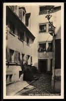 AK Zürich, Partie am Gottfried Kollerhaus
