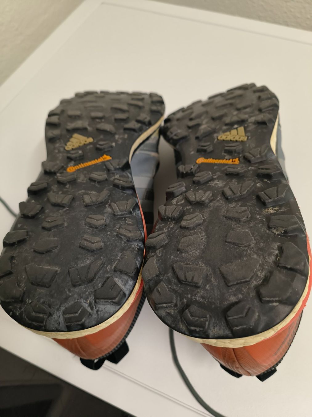 Adidas Scarpe da uomo: Adidas Terrex Agravic Boost, Grau/Orange, Gr 43 – Usato da Steinhausen venduto da surfero 4