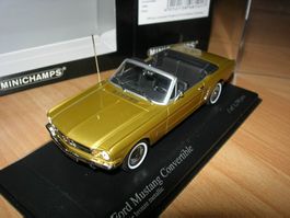 Ford Mustang Convertible 1964 ½  bronze  * Minichamps 1:43