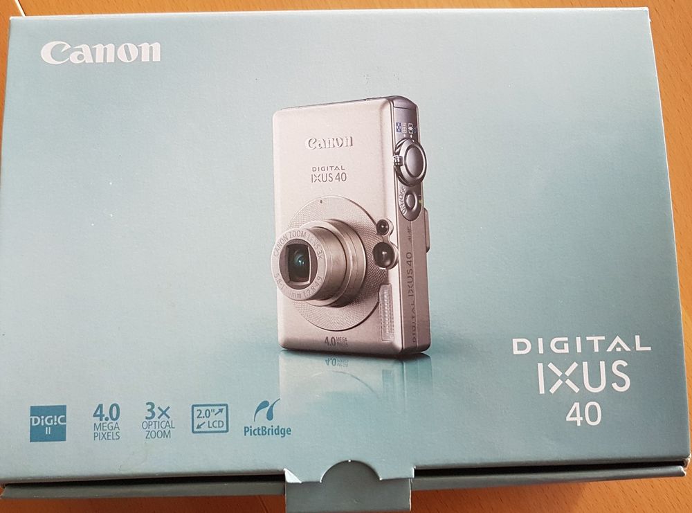 Canon Digital IXUS 40 – Vintage Digicam – Ultra-Kompakt (Gebraucht) in ...
