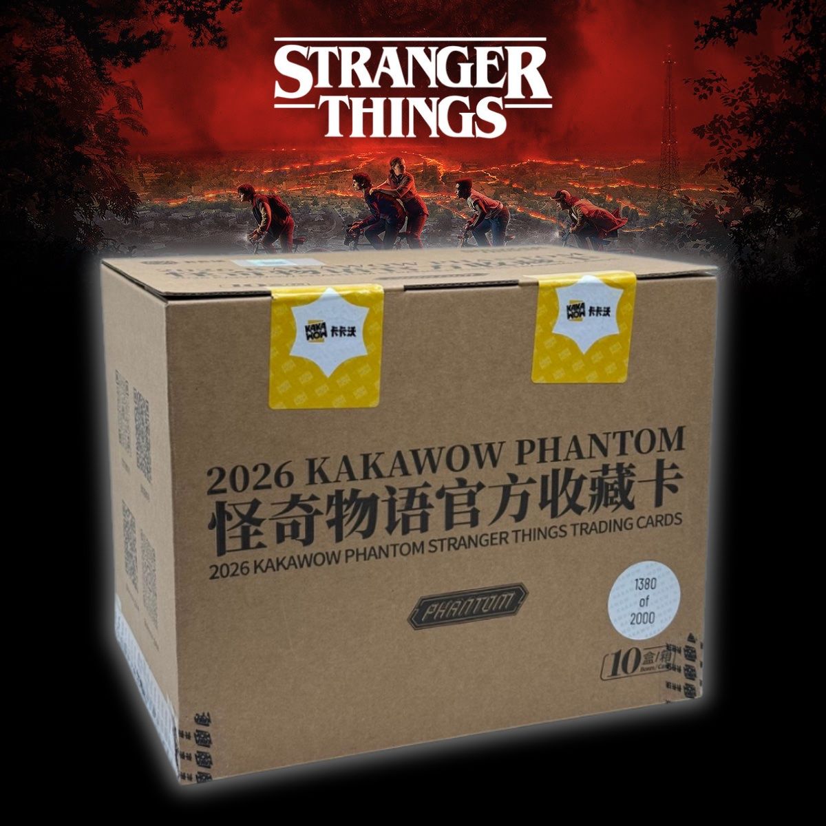 Carte collezionabili: 2026 Kakawow Phantom Stranger Things Sealed Case 10 Box – Nuovo e nell'imballaggio originale da St-Légier-Chiésaz venduto da SwissCardReserve