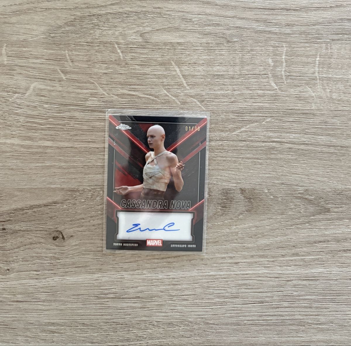 Topps Carte collezionabili: Topps Deadpool Chrome Autogramm Karte / Cassandra Nova 01/10 – Nuovo (secondo la descrizione) da Zollikofen venduto da tgdmace2