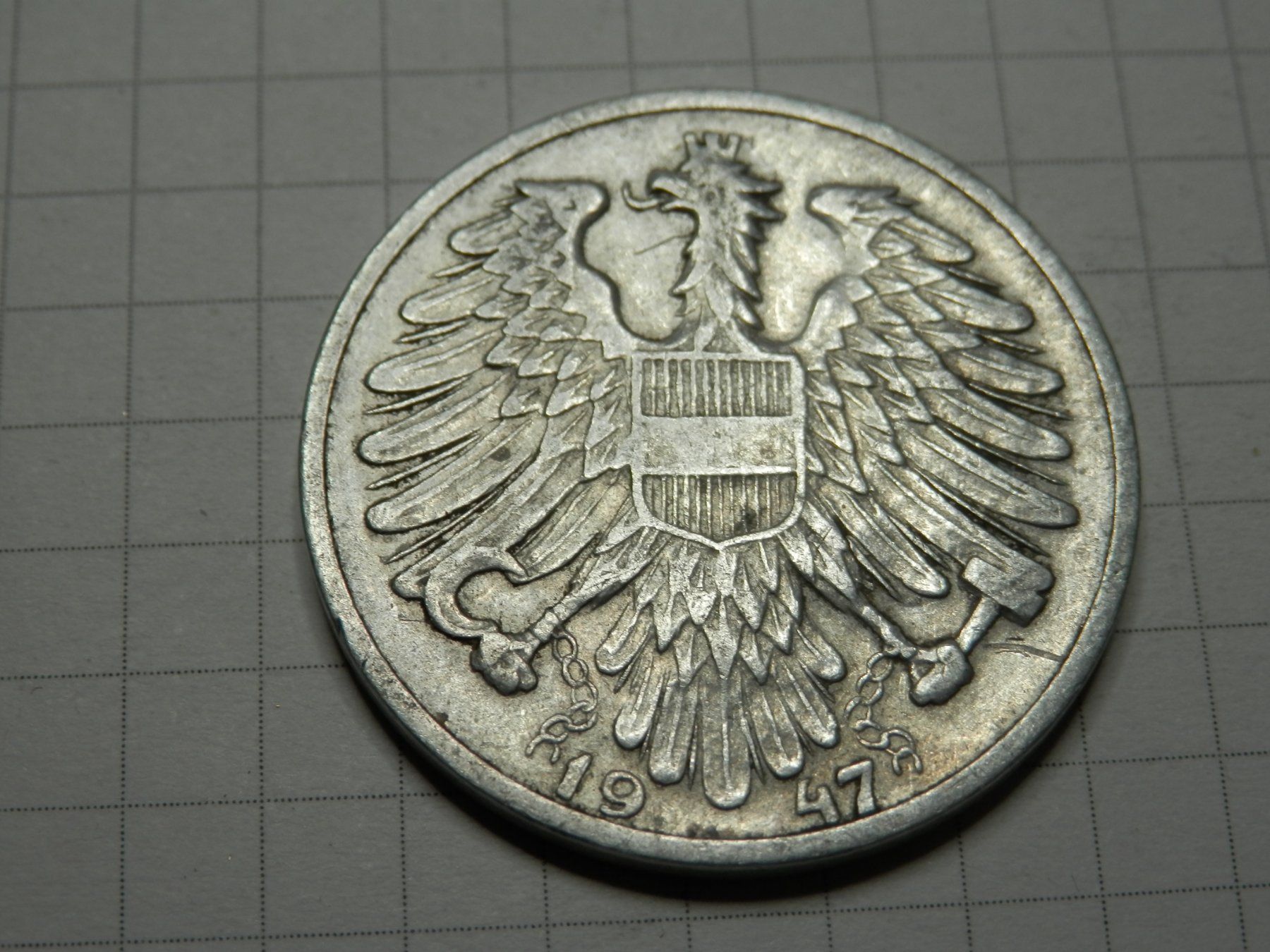 Tutti le monete: Österreich  1 Schilling, 1947 – Usato da Weiach venduto da weiach81 1