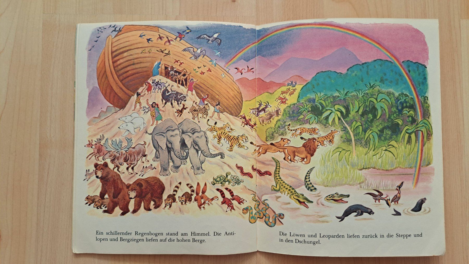Libri: Altes Wunder-Buch Nr. 143 " Die  Arche Noah" - 1978 – Usato da Affoltern am Albis venduto da saminou01 7