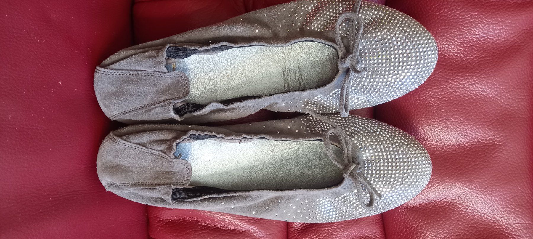 Scarpe da donna: CLIC Ballerinas mit Strass, Grösse 36 – Usato da regensdorf venduto da nacobra 2