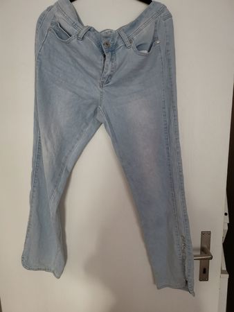 Jeans chicorée strass 40