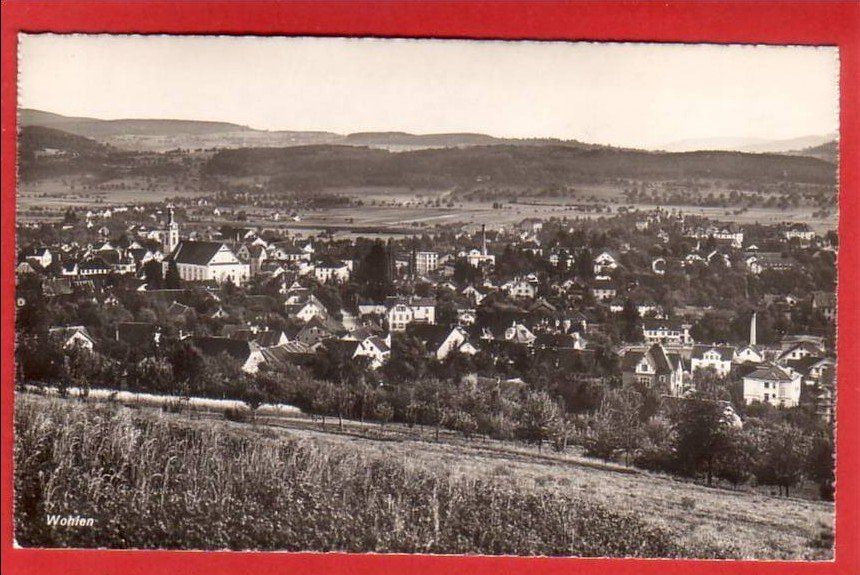 Cartoline postali: WOHLEN – Usato da Grüningen venduto da Kartenlaube