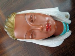 Goldscheider Keramik Wandmaske