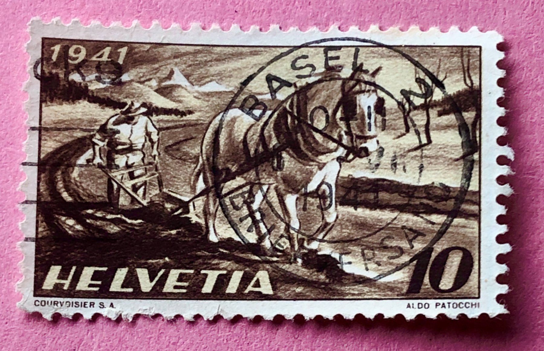 Tutti i francobolli: Nr.252  BRIEFMARKEN GESTEMPELT Basel – Usato da Aarau venduto da Billa007