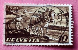 Nr.252  BRIEFMARKEN GESTEMPELT Basel