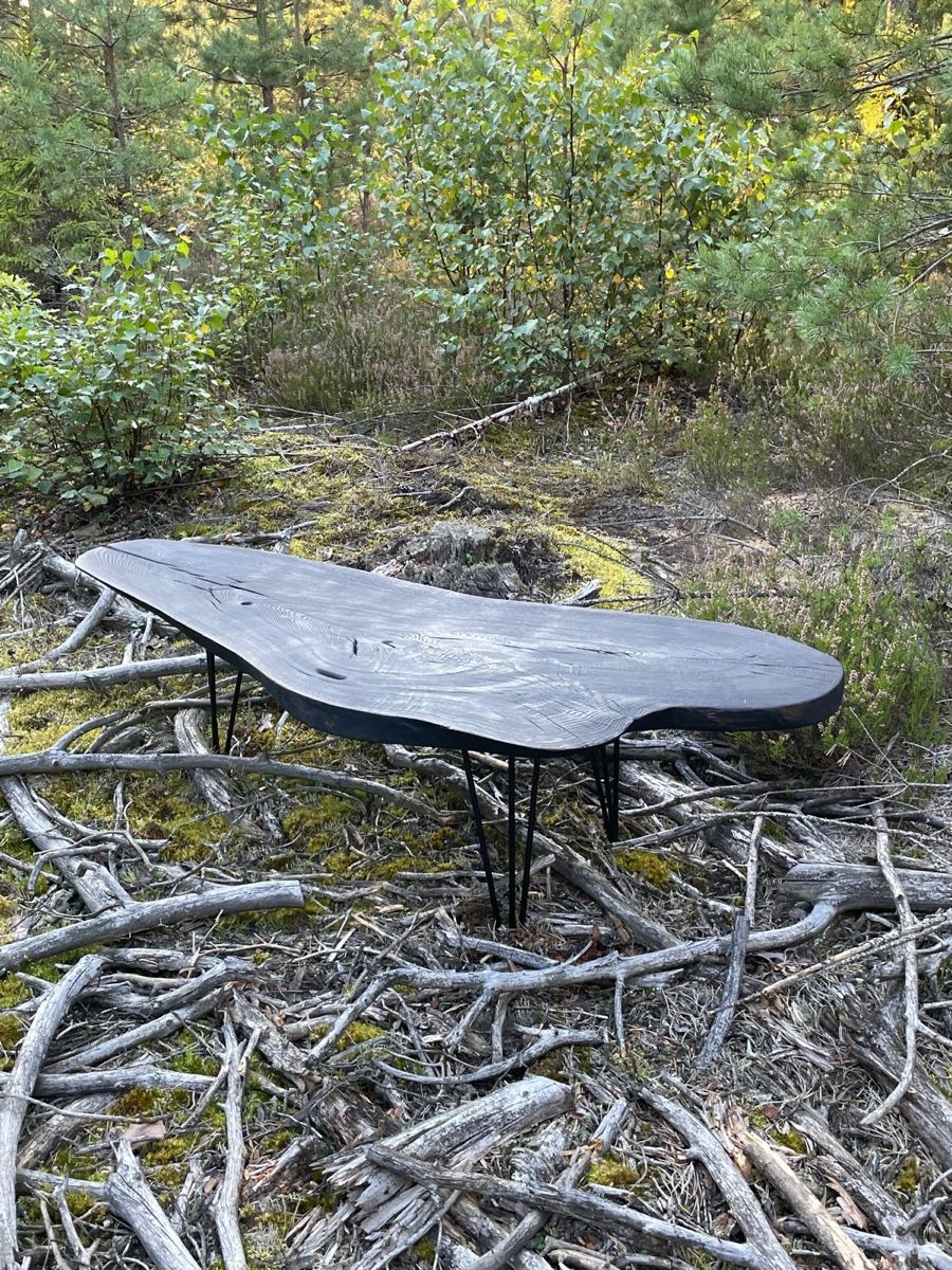 Tische: Oak burned table - exclusive – Neu und originalverpackt aus Corsier GE von Karol_save_planet 7