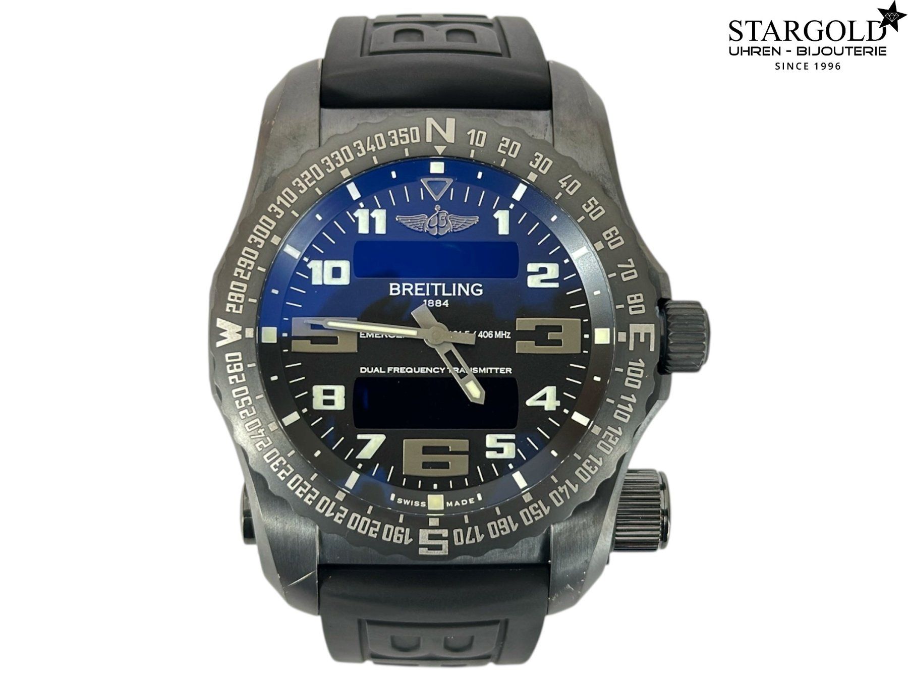 Breitling Orologi: Breitling Emergency Night Mission - V76325C1 – Usato da Zürich venduto da Stargold-Uhren