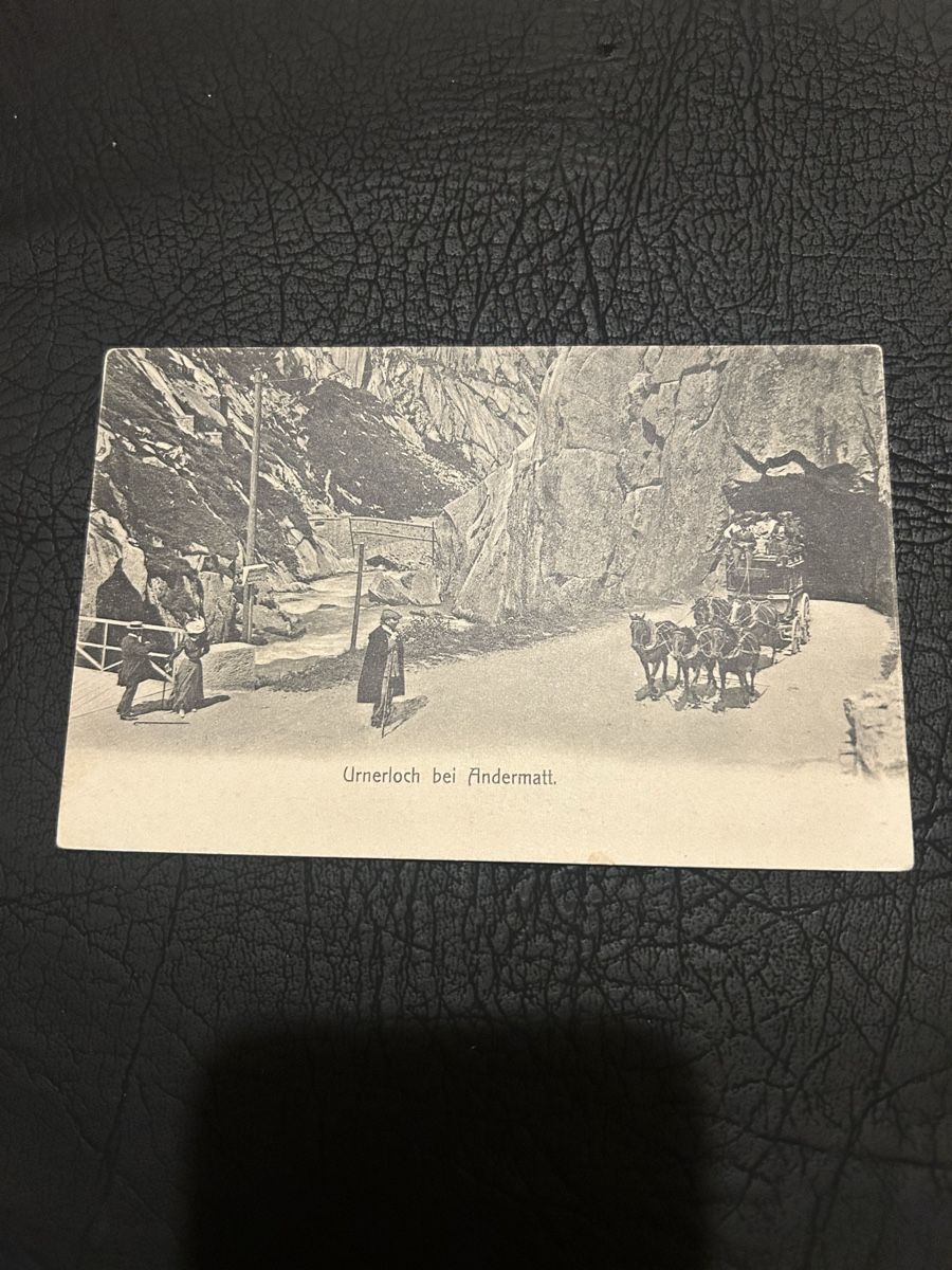 Cartoline postali: Urnerloch bei Andermatt – Usato da Breganzona venduto da Milesbo