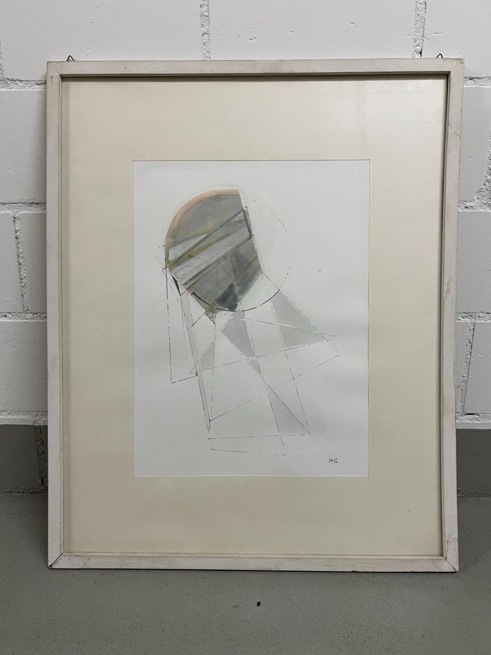 Dipinti: Originalgemälde / Mischtechnik 50 x 62 cm – Usato da Turgi venduto da SHK 1