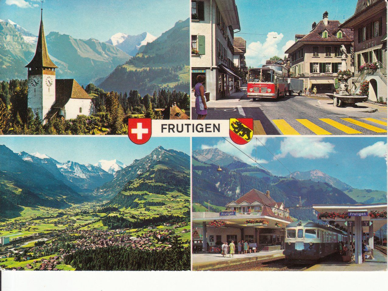 Cartoline postali: Frutigen 1980 – Usato da Bürglen TG venduto da StampGraf