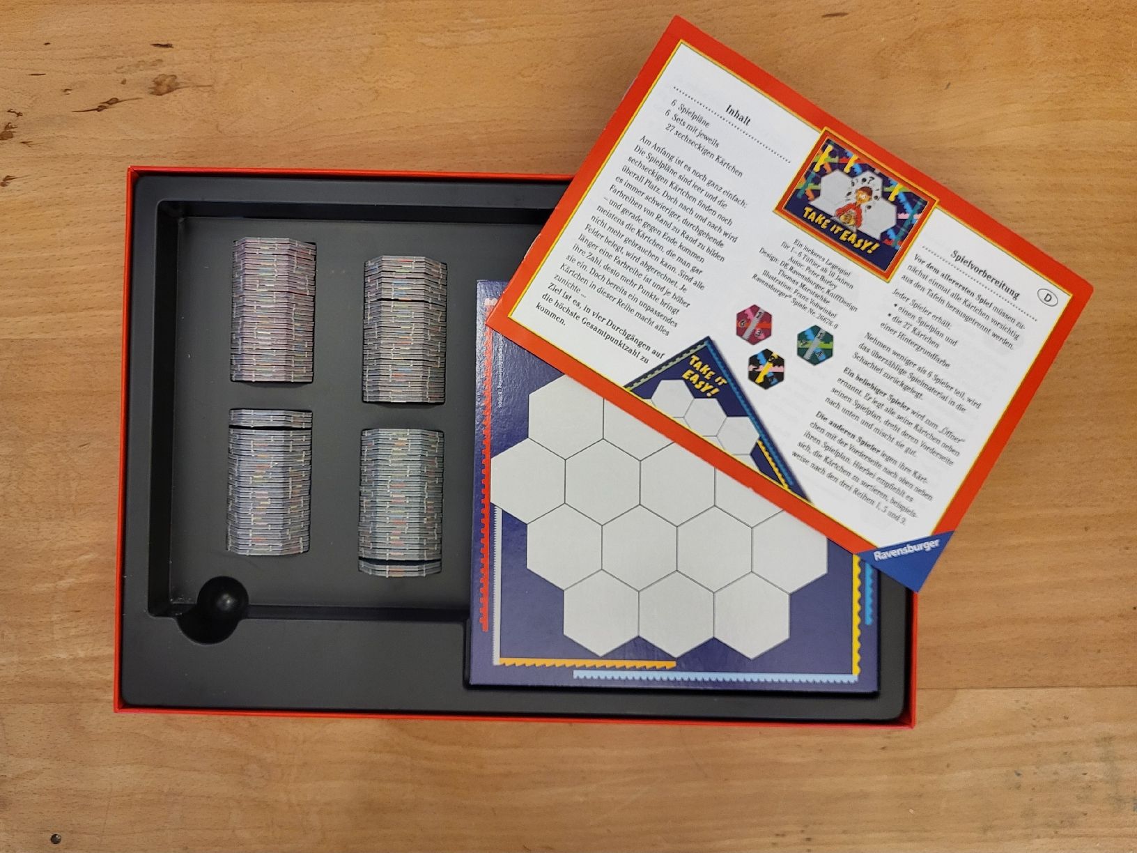 Ravensburger Spiele: Ravensburger Brettspiel Take it Easy – Neu (gemäss Beschreibung) aus Belp von kabr 2