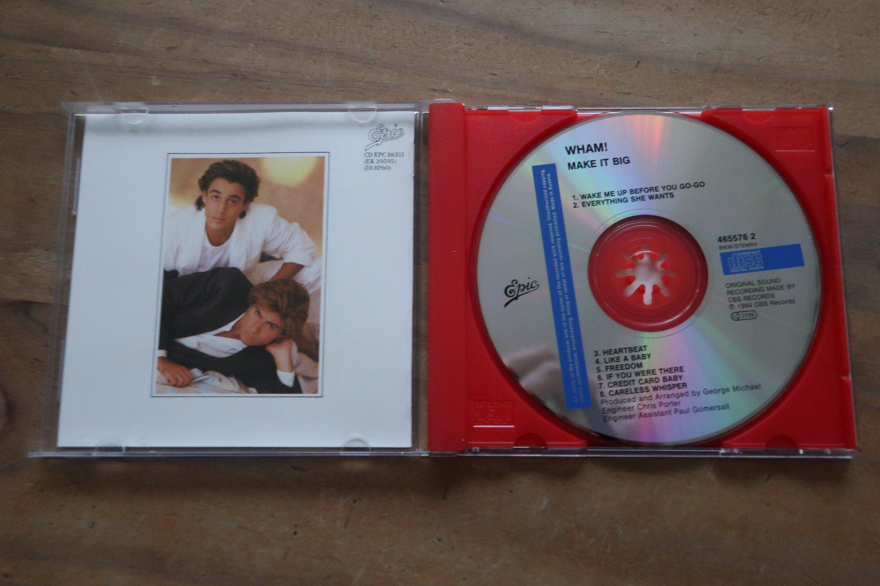 CD: WHAM - MAKE IT BIG - GEORGE MICHAEL - CD – Usato da Basel venduto da Patiscat 3