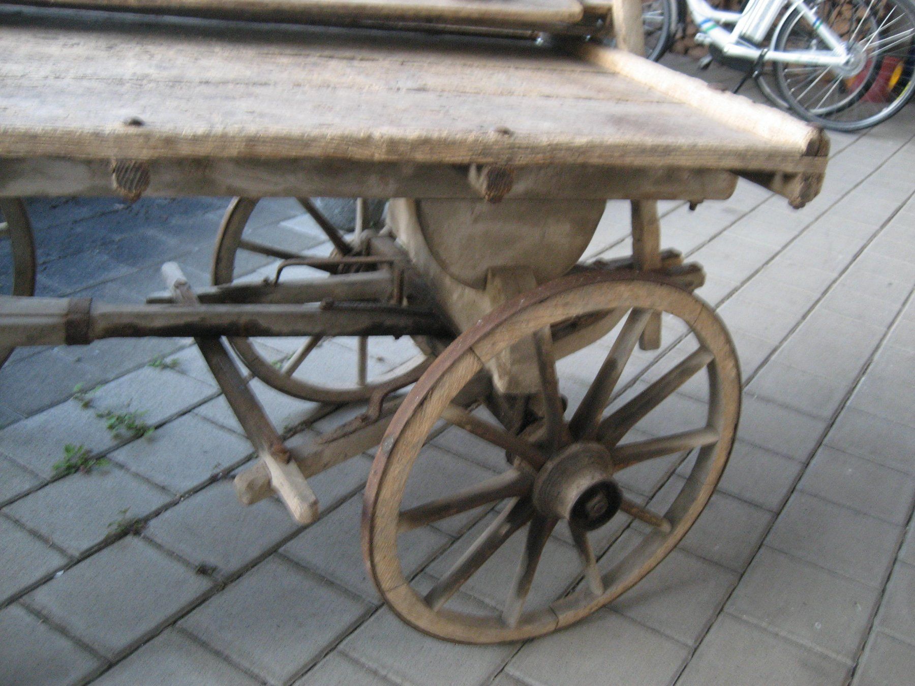 Anhänger: Ancien charriot en bois – Gebraucht aus Delémont von marryb 2