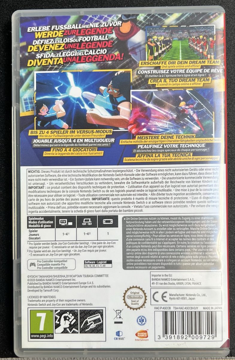 Nintendo Giochi: CAPTAIN TSUBASA NINTENDO SWITCH – Usato da Grandevent venduto da David28313 1