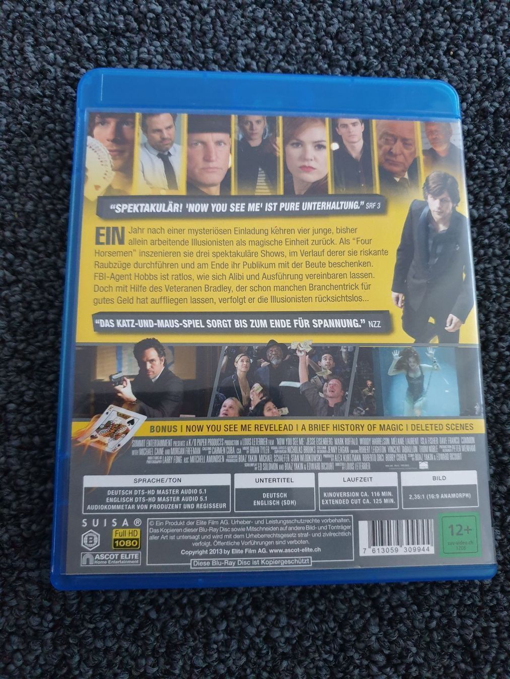 Tutti i DVDs: NOW YOU SEE ME – Usato da Ruswil venduto da jan_bxl5 1