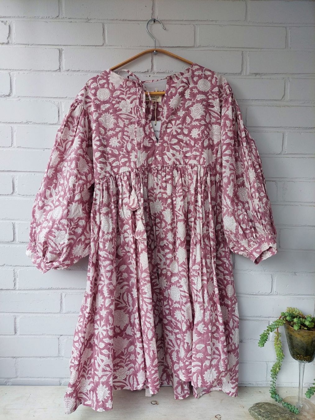 Vestiti: Mini dress hand block print size  L/xL – Nuovo e nell'imballaggio originale da Chiasso venduto da Pat_chuli 1