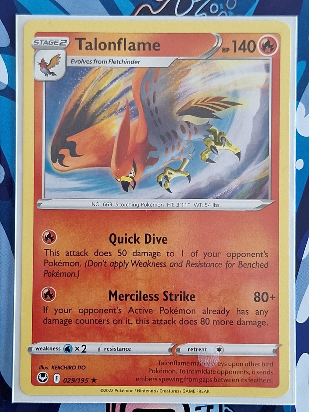 Pokémon Carte collezionabili: Talonflame #Ord3 – Usato da Altstätten SG venduto da GGsGameshop