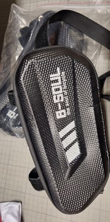 Motorradtaschen B-SOUL Carbon Look schwarz neu