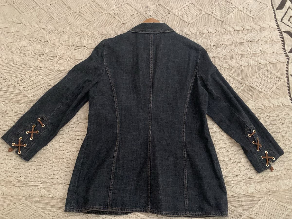 Escada Giacche: Escada Denim Jacket, Size M-L, Great Find! – Usato da Lausanne venduto da milasha 3