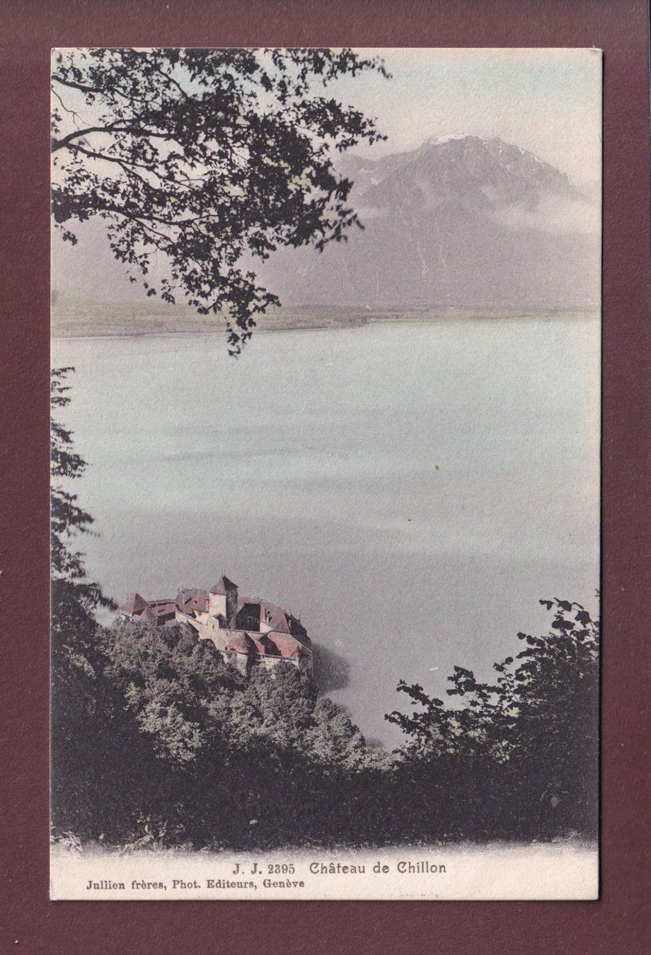 Cartoline postali: Château de CHILLON – Usato da Pully venduto da nicecards
