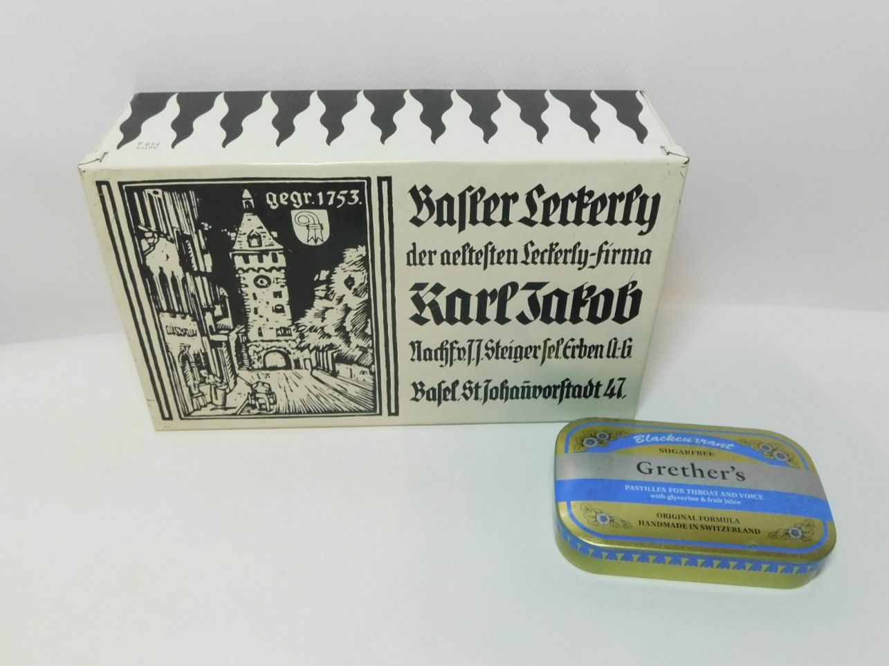 Barattoli: Verschiedene Vintage Blech Dosen. – Usato da Emmenbrücke venduto da Ulisse-22 4
