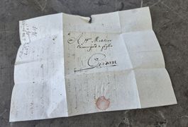Historische Faltbrief -Vohrphilaterie  Dokumente