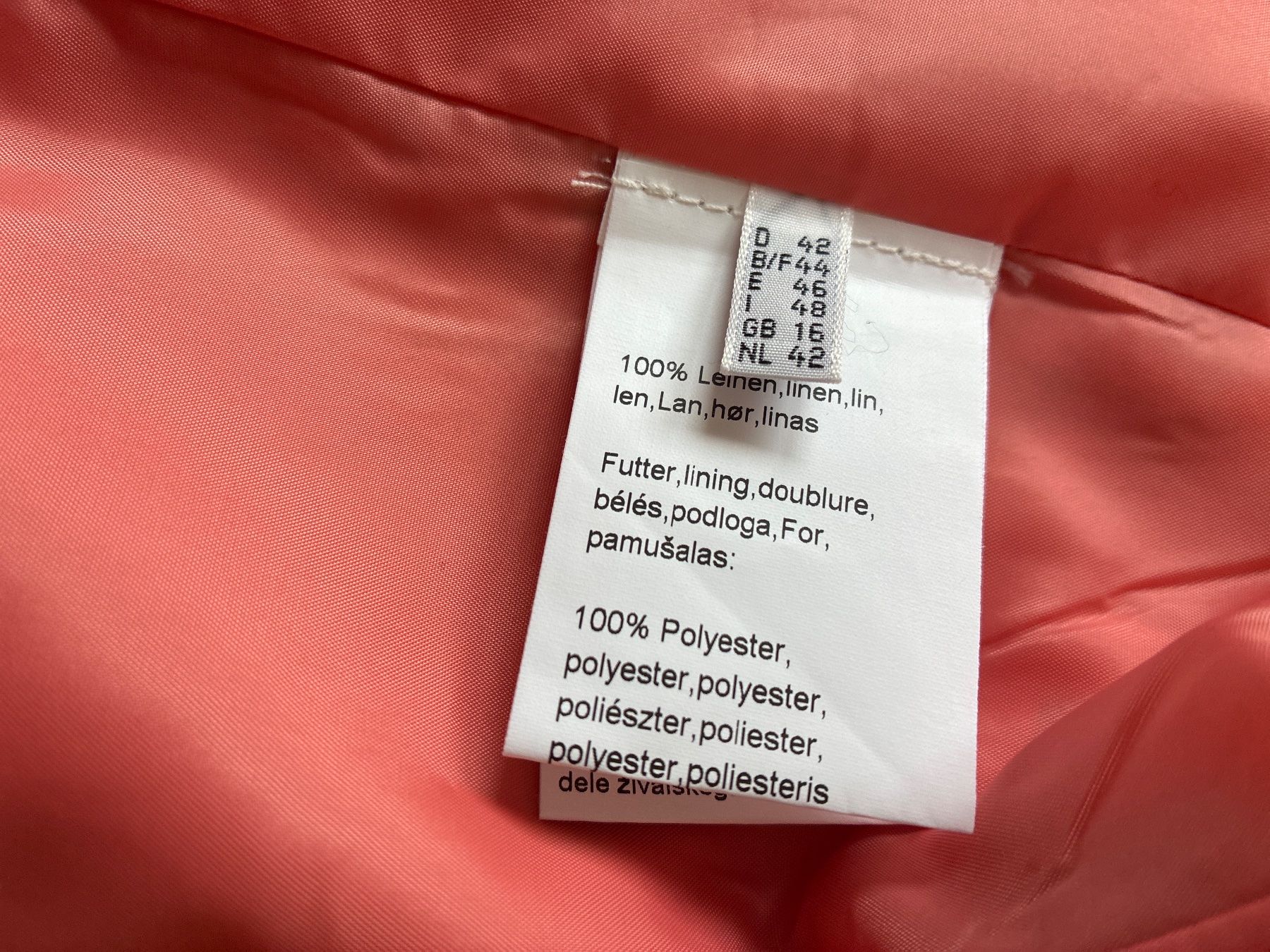 Giacche: Aparter Leinenblazer von White Label Gr 42 – Usato da Davos Platz venduto da nanigl 6