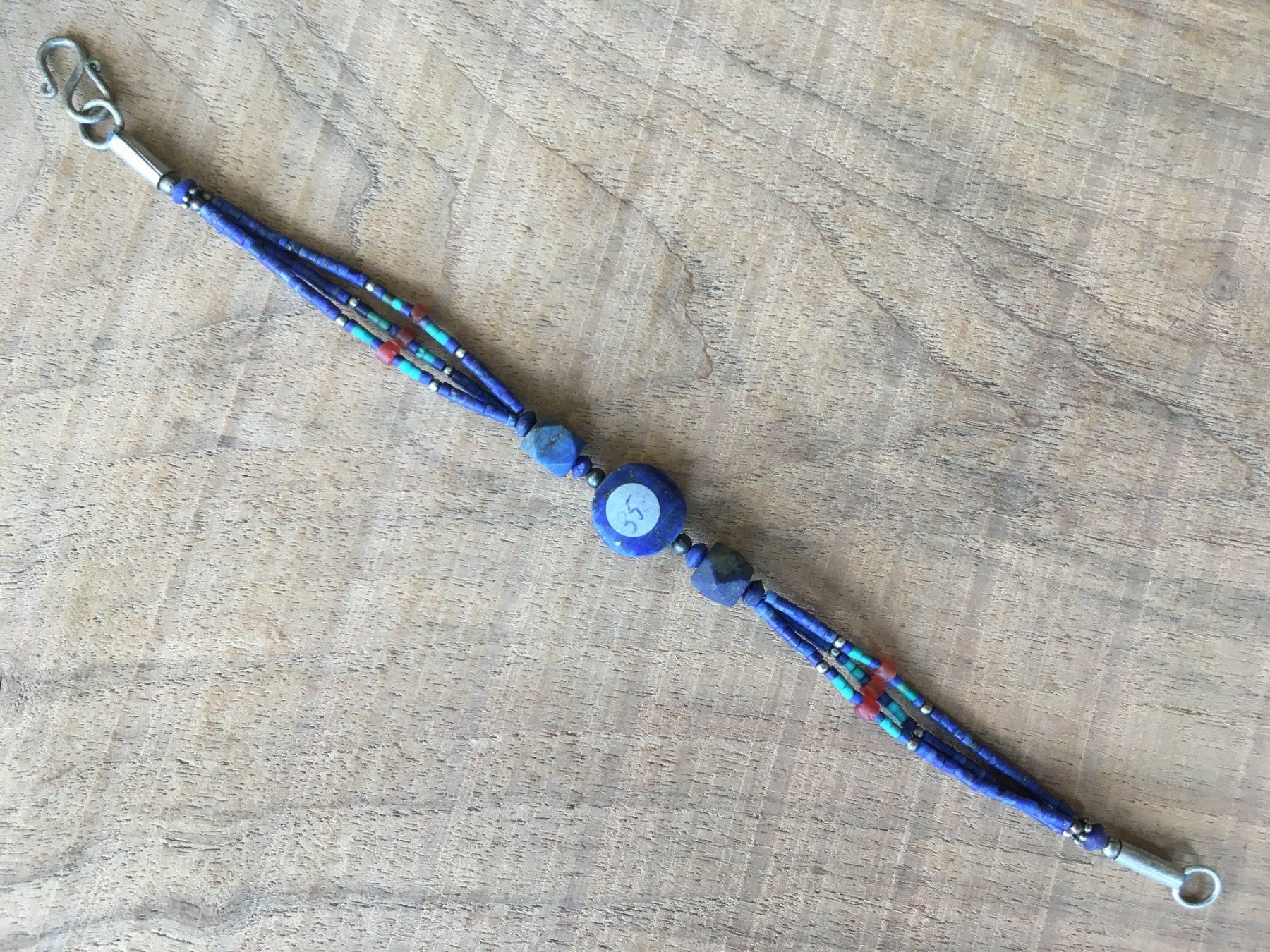 Bracciali & Braccialetti: ARMKETTE  LAPISLAZULI  LÄNGE 22cm – Nuovo e nell'imballaggio originale da Aesch ZH venduto da LiquidAktion 3
