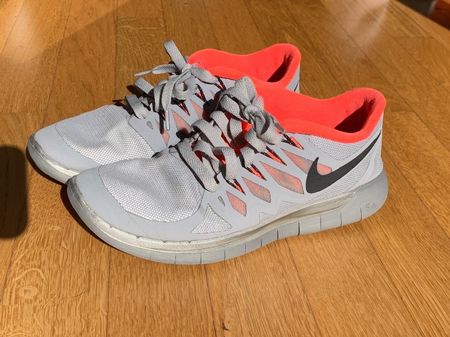 Nike free 5.0, grey pink, 38