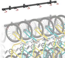 Fahrrad Wandhalterung 6 Räder Verstellbare Haken Robust