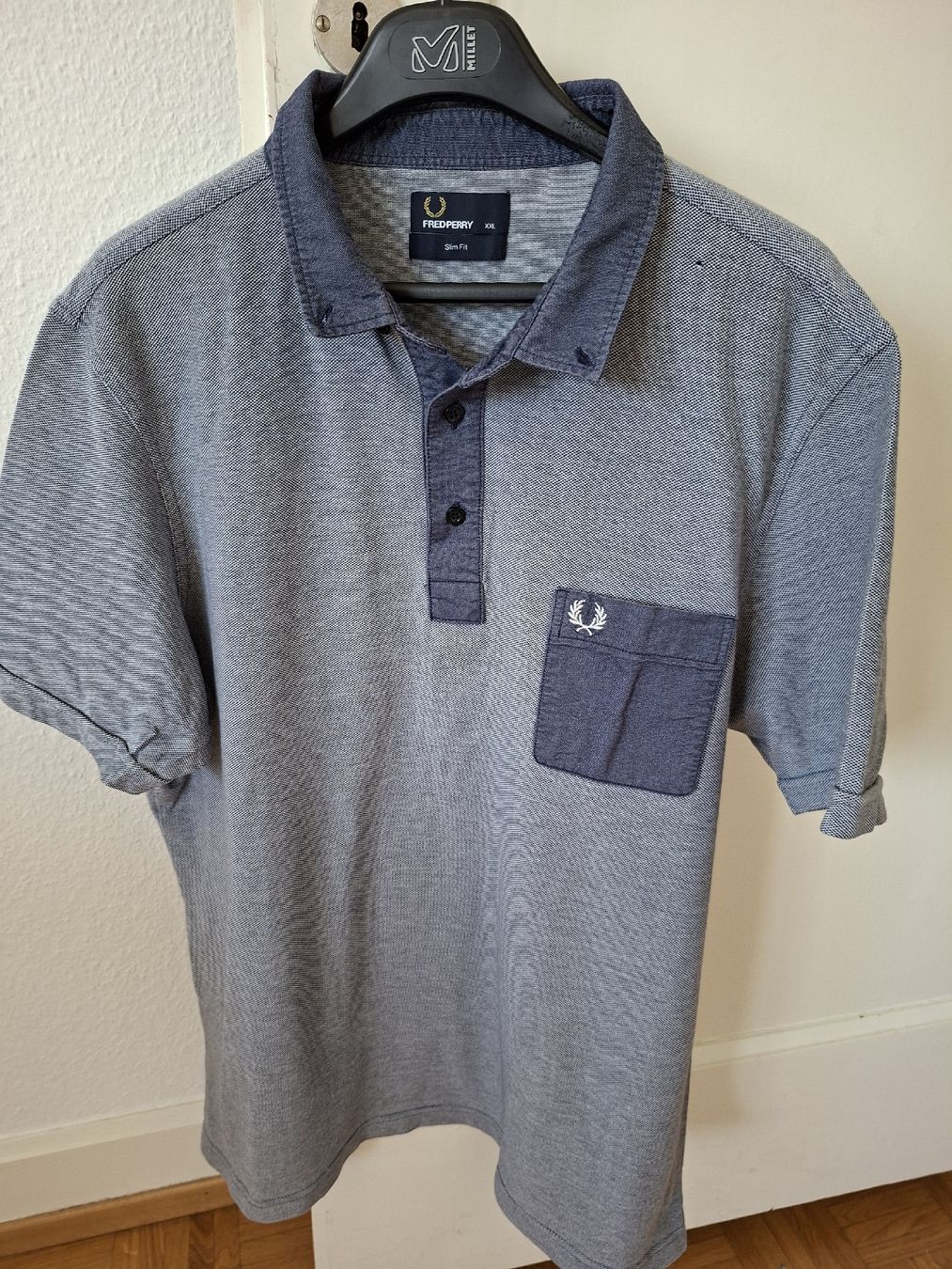 Fred Perry Magliette Polo: Fred Perry Polo bleu taille XL  – Usato da Renens VD venduto da ser_j2fn 9
