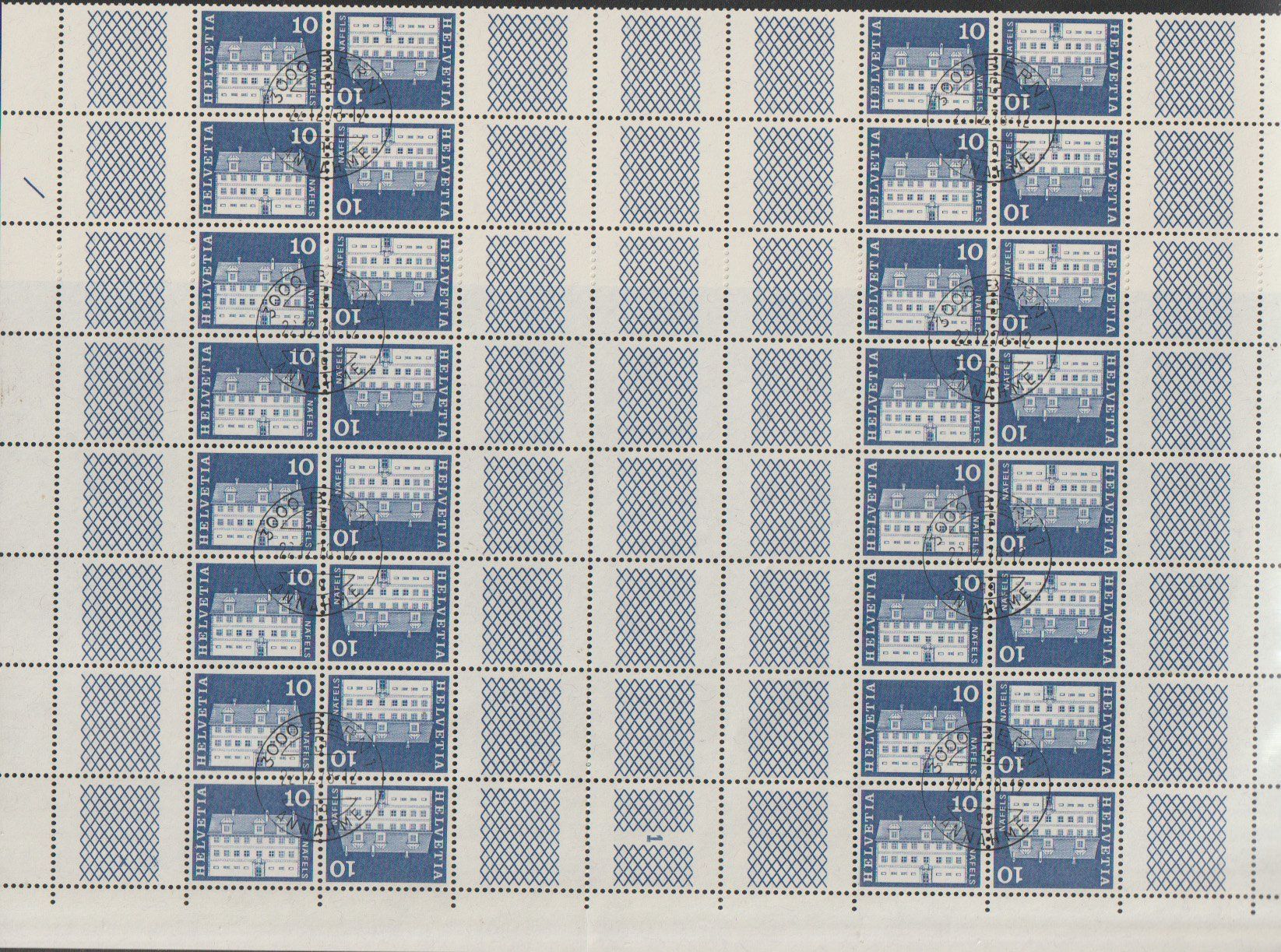 Tous les timbres: Blocs entiers tête-bêche – D'occasion à Crans-Montana par kira56 4