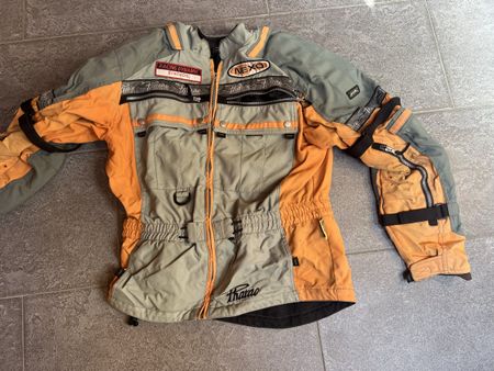 Motorradkombi mit Reissverschluss 