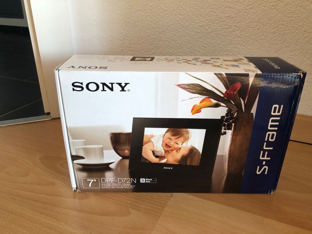 Sony SFrame Dpfd72n digitaler Bilderrahmen Kaufen auf Ricardo