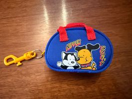 Nipper Snuffy Tasche Anhänger blau gebraucht 1997