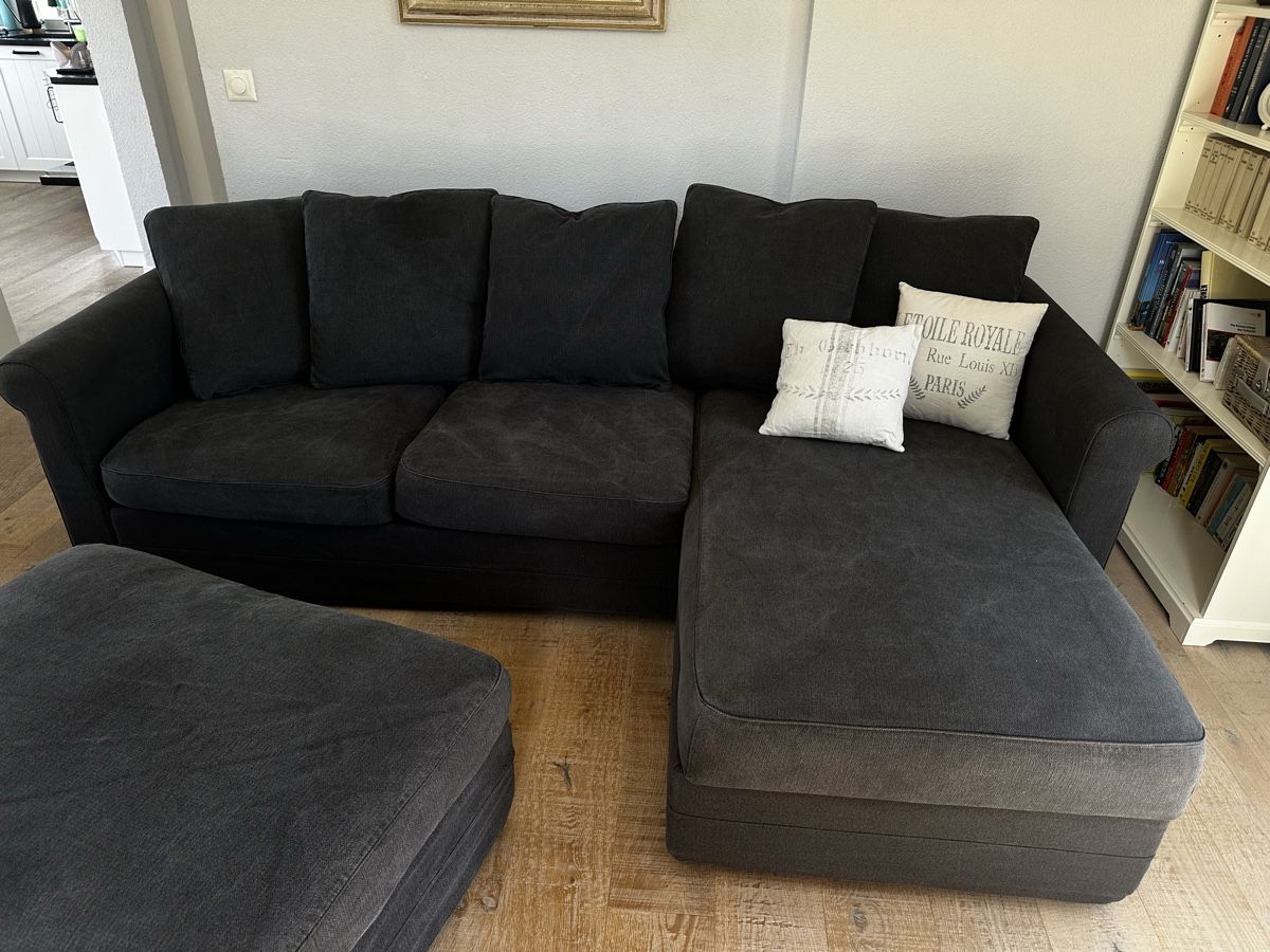 Ikea Divani: Ecksofa Ottomane Ikea Grönlid Grau – Usato da Bad Zurzach venduto da Do9011 2