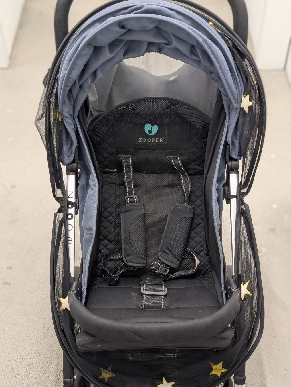 Kinderwagen: Zooper stroller blue used – Defekt aus Zürich von lad_6j8s 2
