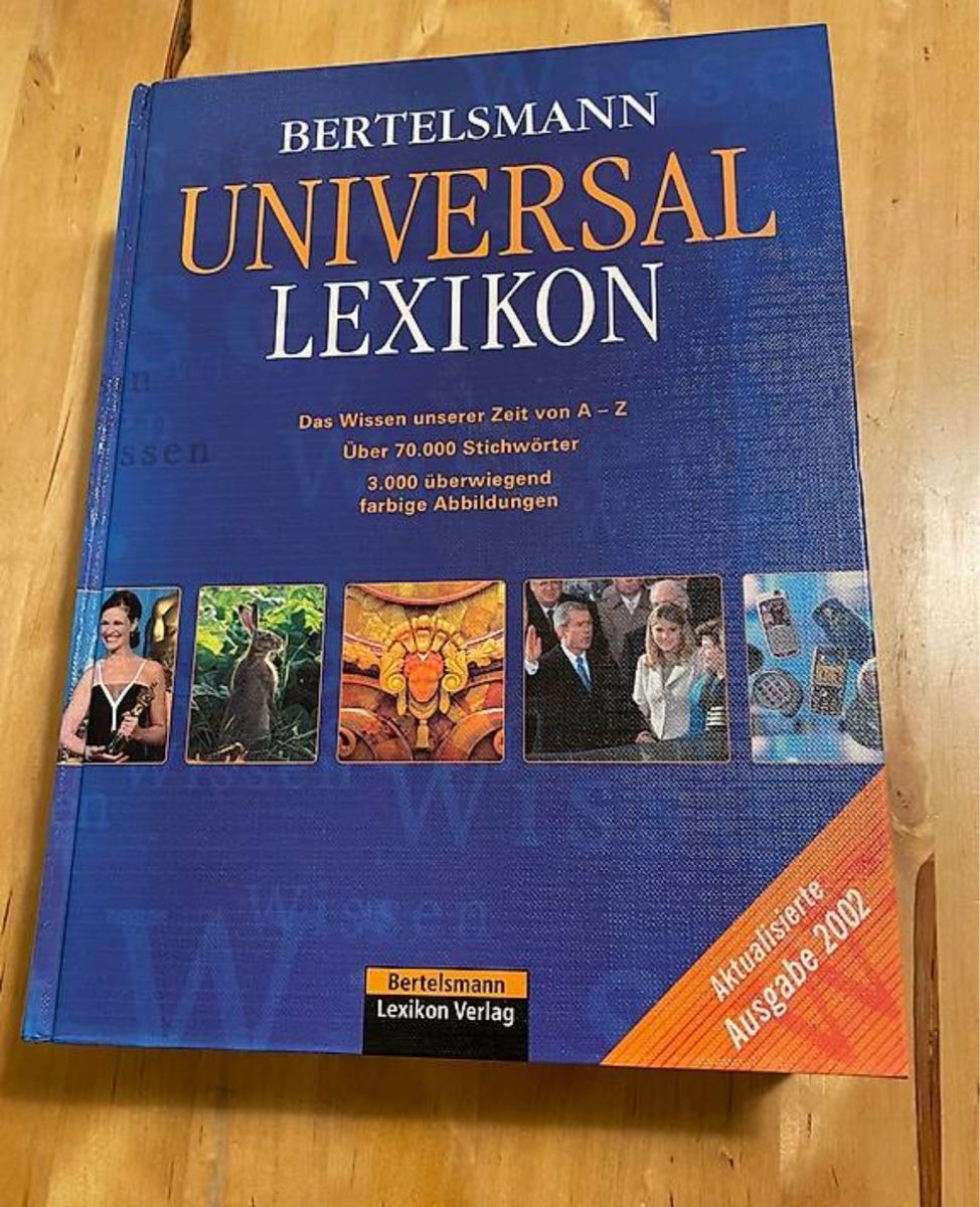 Bücher: Bertelsmann Universal Lexikon, Ausgabe 2002, Top Zustand – Gebraucht aus St.Gallen von Thh7