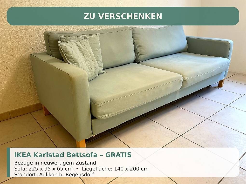 Sofas: Sofa / Bettsofa – Gebraucht aus Adlikon b.Regensdf von Viabell