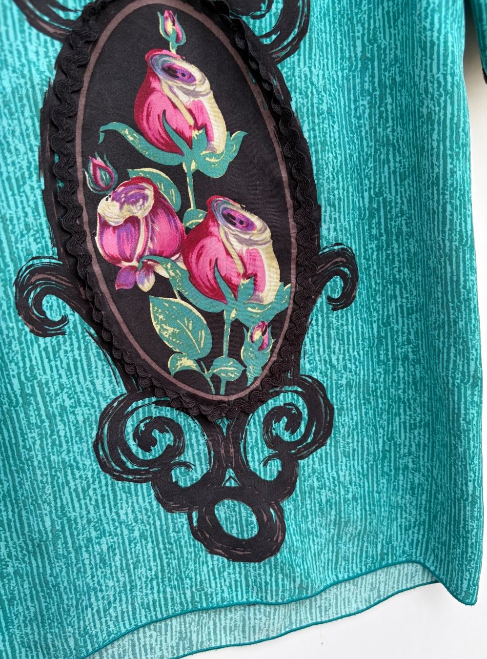 Vestiti: Anna Sui Seide Kleid Gr.8 – Usato da Unterägeri venduto da Jutka_04 7