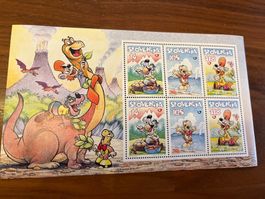 Briefmarken Slowenien Dinosaurier